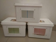 Kandang box es krim 8 L hamster modif /non modif