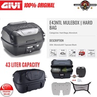 GIVI E43NTL ADV 43Ltr Mulebox Monolock Hard Bag (Universal Mounting Plate Included)