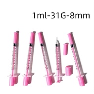 Insulin syringe 31g 8mm 1 ml 100u loose