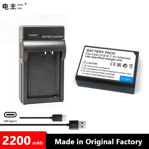 LP-E10 LPE10 LP E10 Battery Charger For Canon EOS 1100D 1200D 1300D 1500D 2000D 3000D 4000D KISS X50