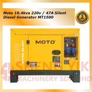 Shengyik Moto 10.4kva 220v 47A Silent Diesel Generator MT1500