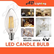 E14/E27 4W LED CANDLE BULB FILAMENT BULB C35