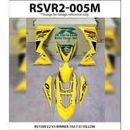 Honda RS150 RS150R V2 V3 Winner 150 (13) Cover Set Sticker Tanam Rapido New
