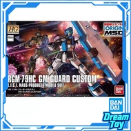 Bandai HG RGM-79HC GM Guard Custom | Mobile Suit Gundam The Origin MSD | E.F.S.F. Mass-Produced Mobi
