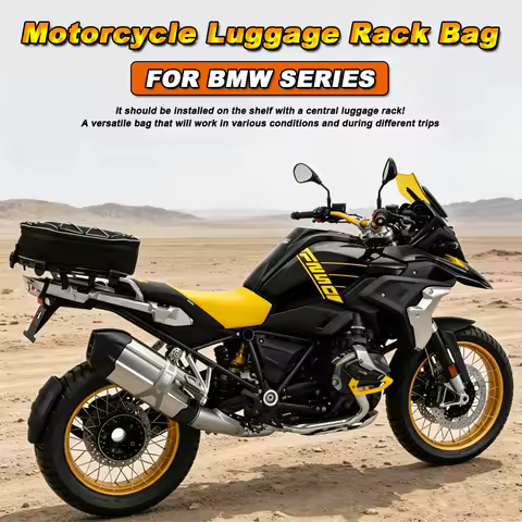 For BMW R1300GS F900GS F850GS F750GS G310GS F450GS R12 GS Universal Tailbag Motorcycle Rear Seat Bag
