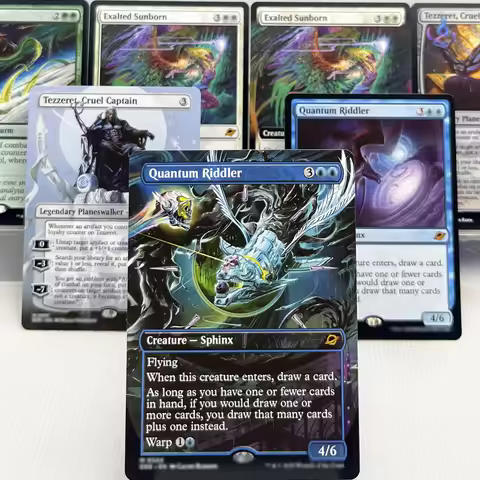 EOE EOS UNF HOLO15-Ⅰ01 Tcg proxy magic cards Tezzeret, Cruel Captain Breeding Pool shock land Evendo