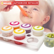 Hogokids Baby Kids Food Container Storage Microwaveable Plastic BPA-Free Reusable Leakproof Fridge F