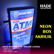 Neon Box Mini ATM / BriLink 60x120 cm