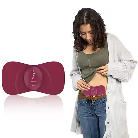 New EMS Menstrual Heating Pad Menstrual Pain Relief Abdomen Massager Period Pain Relief Portable Cra