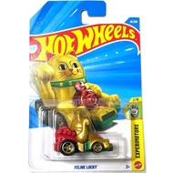Hotwheels FELINE LUCKY GOLD