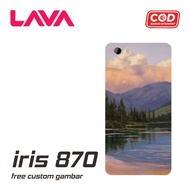 Custom LAVA IRIS 870 HANDPHONE GARSKIN/STICKER
