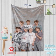 Handsome Blanket | KPop Blanket | Custom Boyband BTS Blanket 2