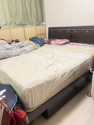 雙人床架連床褥 King size