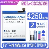 4250mAh Mobile Phone Battery Good Low-Temperature Performance For TP-Link Neffos C9s TP7061C TP7061A