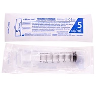 Terumo Syringe Luer Lock Tip Slip 5ml / 5cc