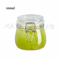 โหลแก้วมีฝาปิด โหลแก้วสูญญากาศ  มีหลายขนาดให้เลือก Glass sealed jar