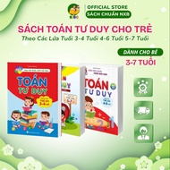 Thinking Math Book for Children According to Ages 34 Years Old 46 Years Old 57 Years Old