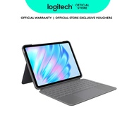 Logitech Combo Touch iPad (7-10th Gen A16) iPad Pro 11 (1-4th Gen) 11 & 13 M4 2024 iPad Pro 12.9(5-6