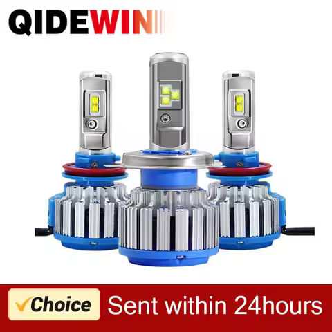 New！ 2PCS T1 Led H1 H3 H4 H7 H11 H13 9004 9005 9006 9007 881 Car Headlight Auto Fog Lamp 35W 3500LM 