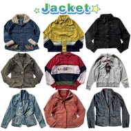 Jacket Y2k Grungecore Gyaru Jacket Denim Blazer Vintage