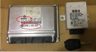 大坡 BMW E46 318i 引擎電腦+EWS+KEY ECU KITS DME 1430940 0261204420