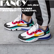 Nike Air Max 270 React Yellow Green Red Kid Platform Leisure Sports Running Shoes Max270 Thick Bottom Sneakers Training