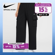 Nike Womens Sportswear Phoenix Fleece Cargo Sweatpants - Black [IM7489-010]