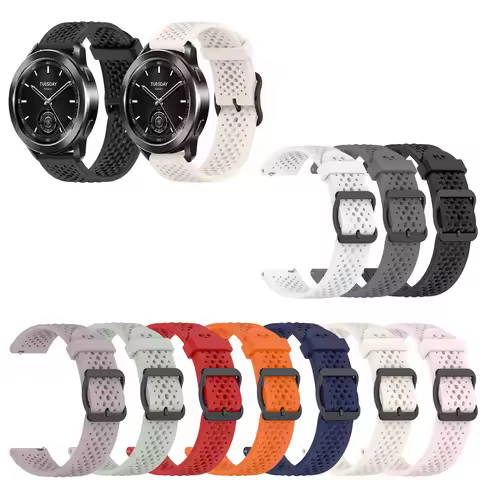 Silicone Wrist Strap For XIAOMI Watch S4 Sport S3 S2 S1 pro S1 Active Watch Color 2 Watch Sport Repl