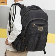 CUSHZY Men Shoulders Bag, 50L Wear-Resistant Travel Backpack,  Large Capacity Thickened Heavy Duty B