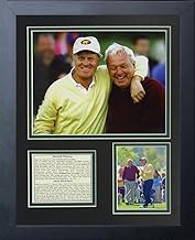 Legends Never Die Jack Nicklaus and Arnold Palmer Portrait Collage Photo Frame, 11" x 14"