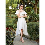 *READY STOCK IN MALAYSIA* JOLIVIA & CO Engagement Dress Wedding Dress ROM White Dress Plus Size