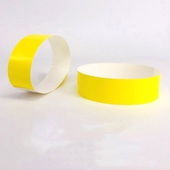 300pcs Gelang Tiket Event Gelang Tiket Anti Air PVC Gelang Wahana Gelang Tiket Lanyard