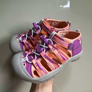 KEEN-KIDS NEWPORT H2(willowherb/tangerine)รองเท้าลำลองเด็กของแท้มือ 1 ไม่มีกล่อง sz 18cm