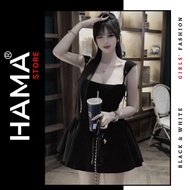 HAMA STORE H45 2-Strap HOLE DRESS - WITH BREAST PADDING AND PANTIES IN THE sexy