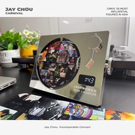 Good-looking Jay Chou 2024 rotating desk calendar office des High-value Jay Chou 2024 rotating desk calendar Desktop Decoration calendar LED Screen Display Time 4-26-10