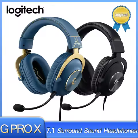 Logitech G PRO X Gaming Headset with microphone professional game noise reduction 7.1 For PC PS5 PS4