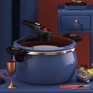 Enamel Micro Pressure Cooker Soup Pot Non-Stick Pot Pressure Cooker Pressure Cooker Household Gas Induction Cooker Stew Pot ** - &amp;