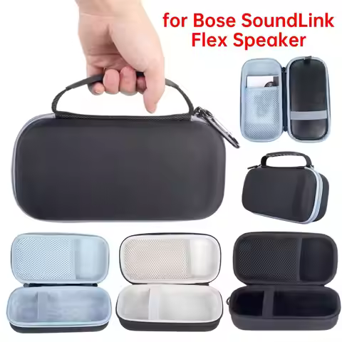 Hard Carrying Case Shockproof Speaker Case Portable Carrying Storage Bag for Bose SoundLink Flex 2nd