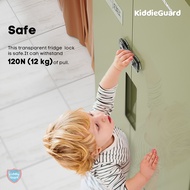 Transparent Refrigerator Freezer Latch Lock French Fridge Door Freezer Lock Invisible Cupboard Lock