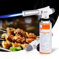 butane torch white for camping and cooking