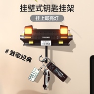Ae86caropen Headlights Key Holde Car Open Headlight Keychain Hook
