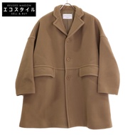 McAfee 2023AW 12-08-24-08301 駝色羊毛呢超大號大衣 36碼 [二手]