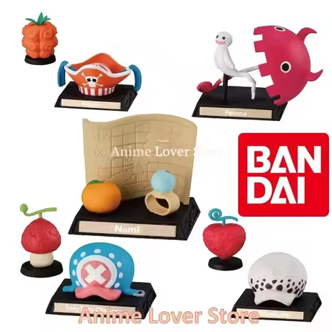Bandai Original One Piece Gashapon Collection Ornaments VO.2 Buggy Law Chopper Nami Perona Anime Fig