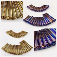 KingDrag ENGINE SCREW W125 Ex5 FZ Y15ZR Y125 LC 135 LC135 4s 5s RS150 EX5DERAM WAVE100 100R ZX150 EN