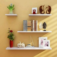 Wall Shelf 1SET 4PCS Wall Mounted Shelf