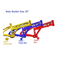 Body 20" CANDY Petak Lowered habis untuk Basikal lajak size 20"
