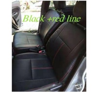SEAT COVER 1 SET 3mm BLK/RED, D.GREY, BLKREDLINE, BLK ) AVANZA 05-13 & 14, INNOVA OLD E & G, WISH OL