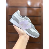 NEW BALANCE 327 Bungee Lace Kids Sneakers, Size 2 Kids