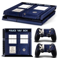 Doctor Who Design Vinyl Ps4 Decal Skin Sticker For PlayStation 4 Controller and Console