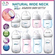 Philip Avent Natural Baby Bottle Botol Susu Bayi [2oz - 4oz - 9oz - 11oz]
